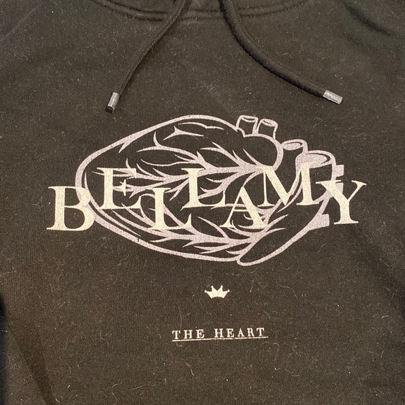 Bellamy Hoodie The 100 Women’s Medium Black New Never Worn - Picture 4 of 8